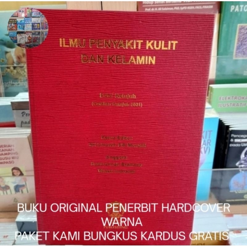 Buku Original Warna - Ilmu Penyakit Kulit Dan Kelamin Edisi 7 - BP FK UI Warna 2026 PAKET KAMI BUNGK