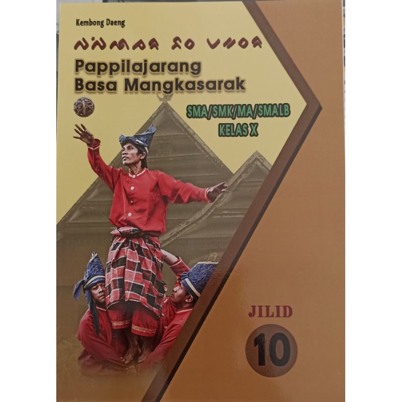 Buku Bahasa Daerah Makassar kelas 10