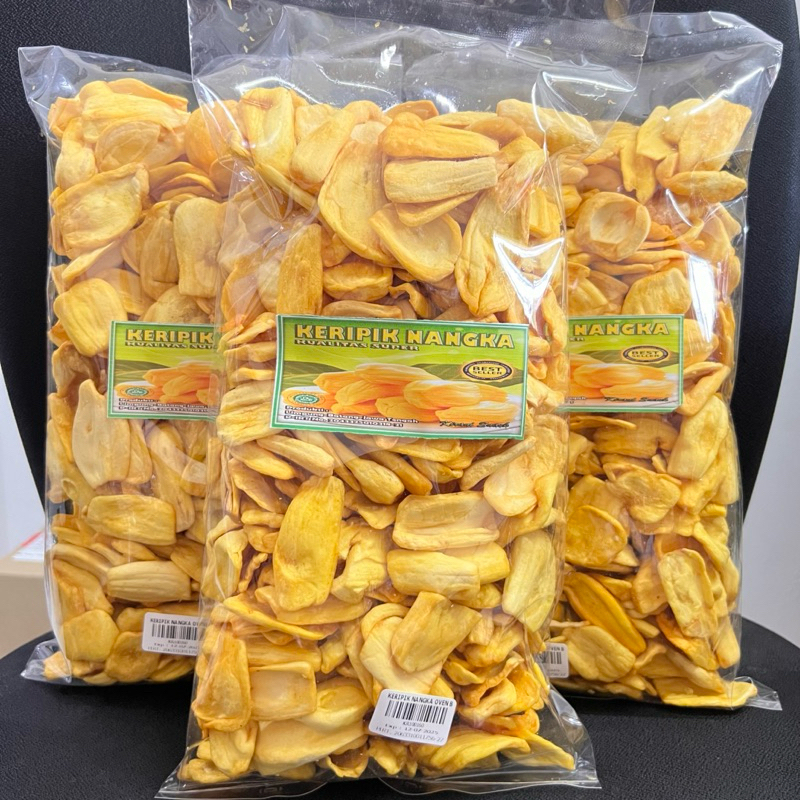 

Keripik Nangka Oven 1 Kg Manis Legit Renyah Kuwalitas Grade B