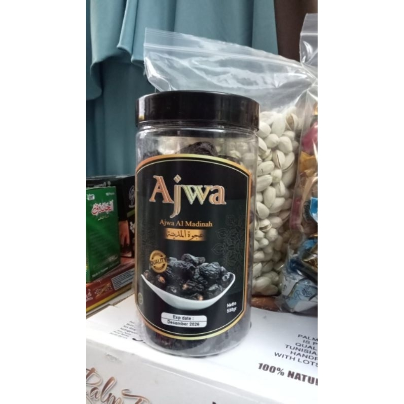 

kurma ajwa 500gram toples