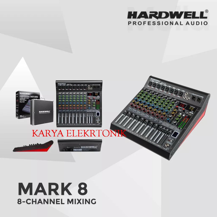 MIXER HARDWELL Mark 8 ( 8 Channel ) mark8 original