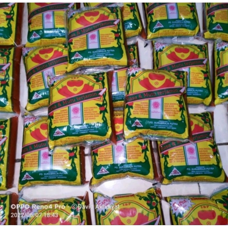 

(Isi 24)Saos Sambal SB/SBP Surabraja 1Dus