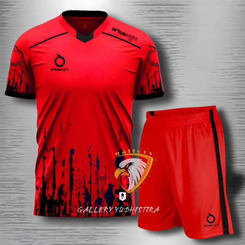 Setelan Jersey Bola Dewasa | Baju Bola Futsal Ortuseight Keren