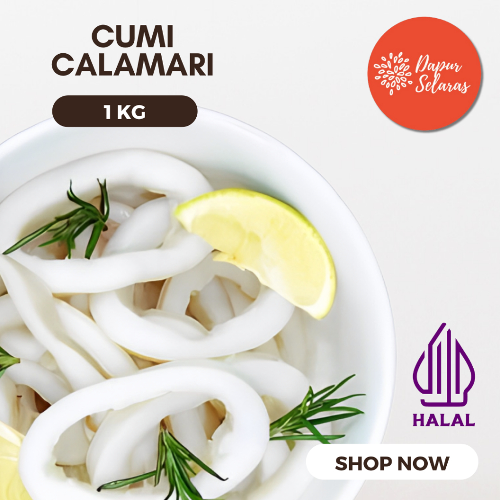 

Cumi Calamari Ring Fresh 1 KG
