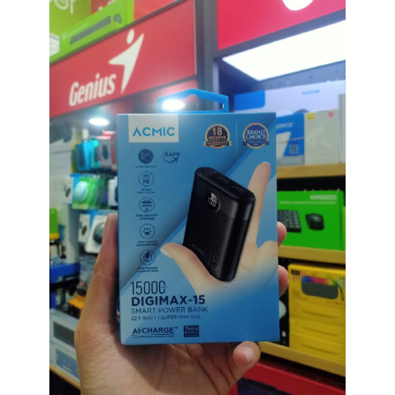 power bank acmic digimax-15 15000mah 22,5W