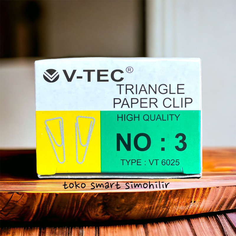 

VTEC TRIANGLE PAPAER CLIP NO 3