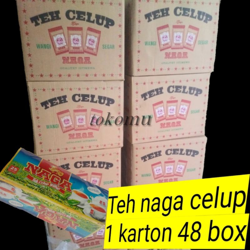 

Teh Naga Celup 1 Karton isi 48 box