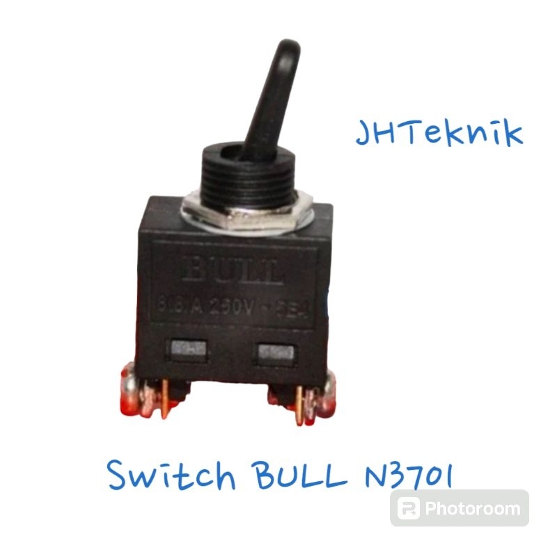 JHTeknik Switch Trimmer BULL N3701/Saklar Mesin Profil N 3701 BULL