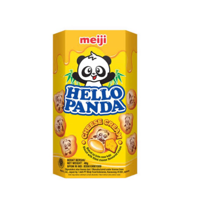 

Meiji Biscuit HELLO PANDA cheese cream box 40gr