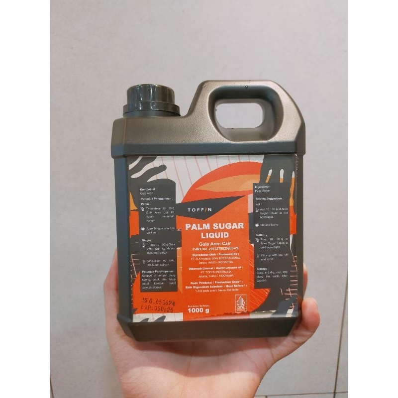 

TOFFIN ORGANIK PALM SUGAR LIQUID ISI 12