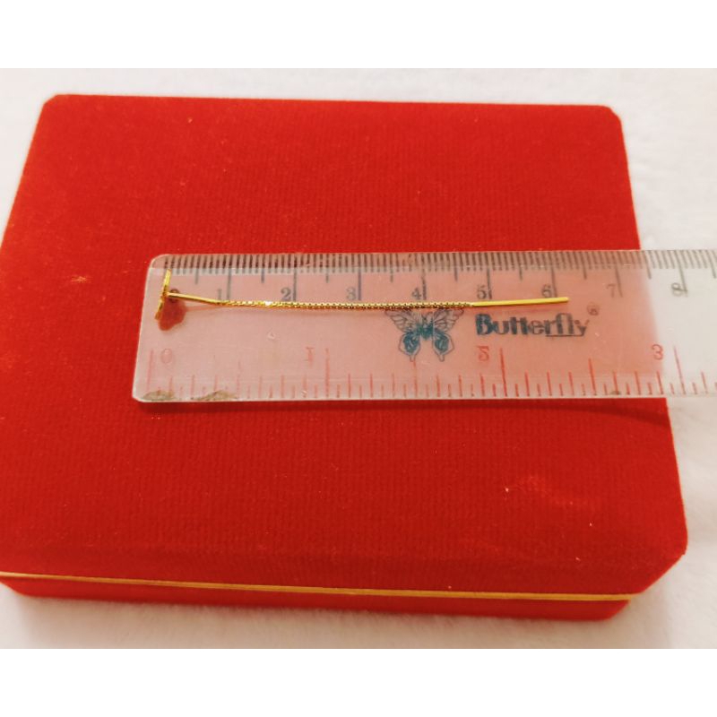 RK ANTING JARUM PERAK 925 ASLI