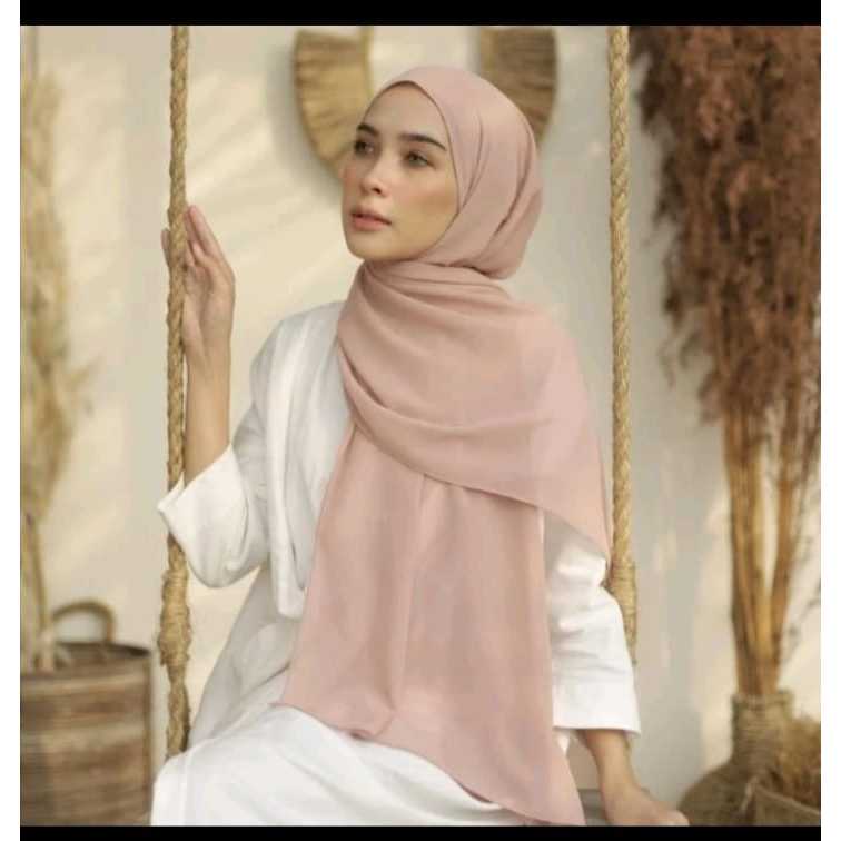 Pashmina Ceruty Babydoll / Hijab Pashmina Ceruty Babydoll