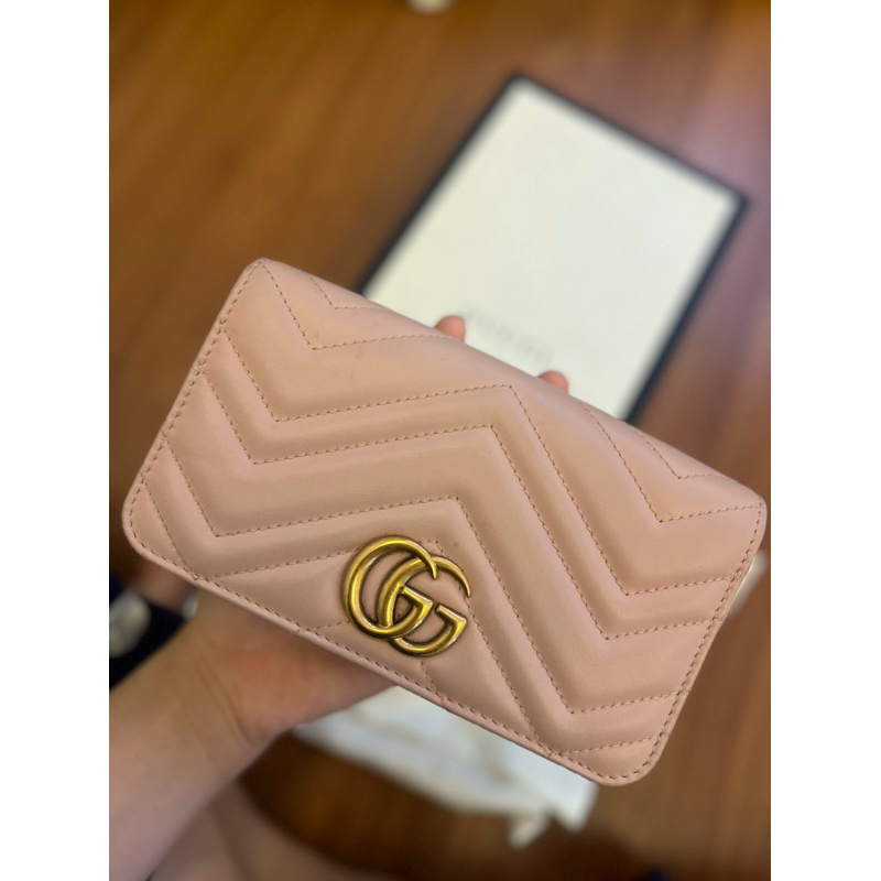 GUCCI MINI PINK MARMONT RARE, PRELOVED ORI 100%