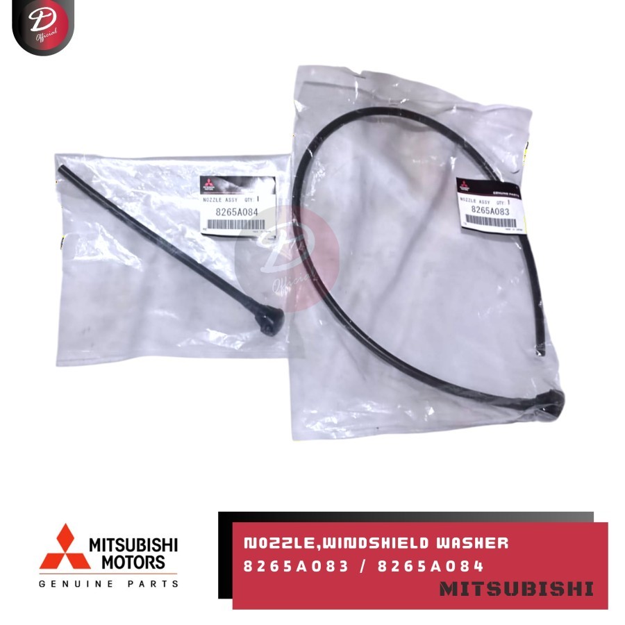 Nosel Nozel Nozzle Semprot Air Wiper Mitsubishi Pajero Sport Triton L200 Kuda 8265A083 8265A084 Orig