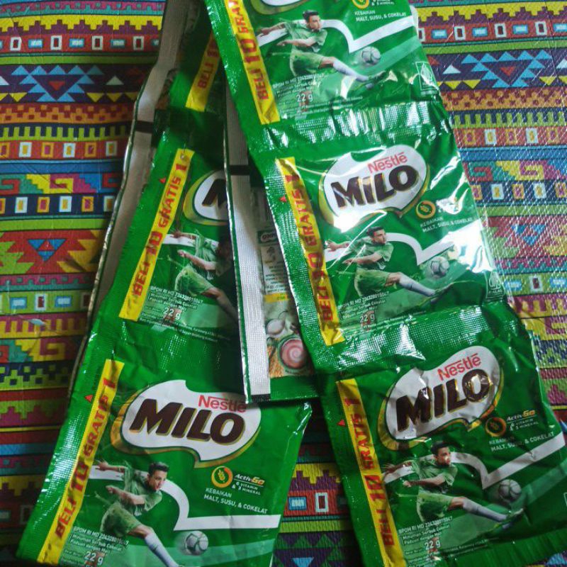 

MILO saset 22g 1 renteng