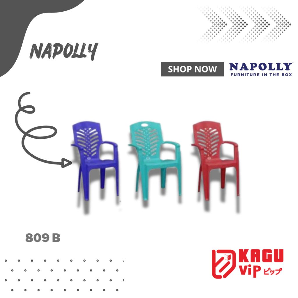 Kursi Plastik Napolly 809