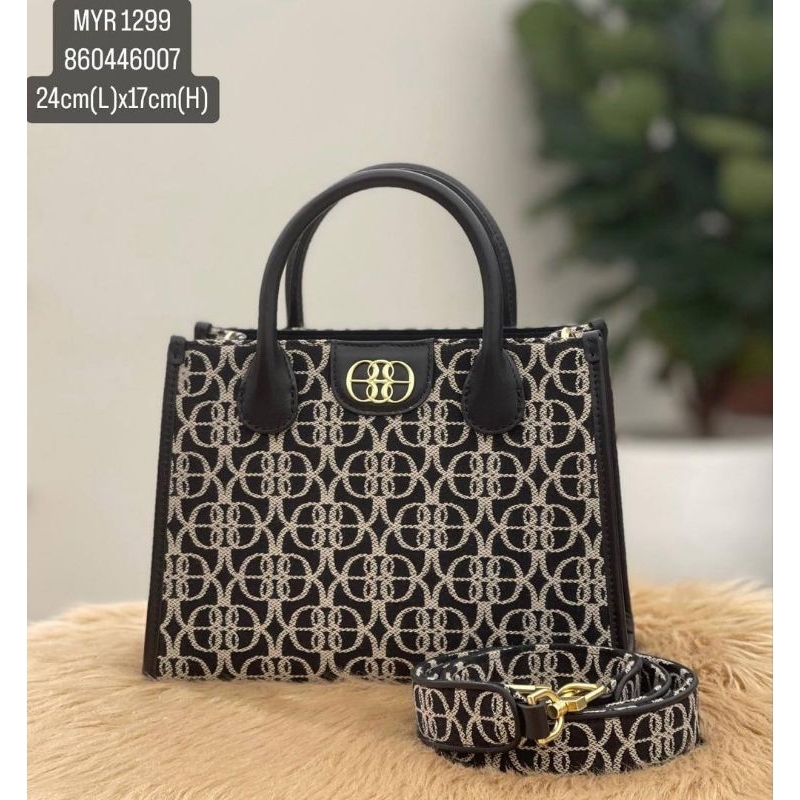 tas bonia original sling top handle bag monogram la luna new arrival