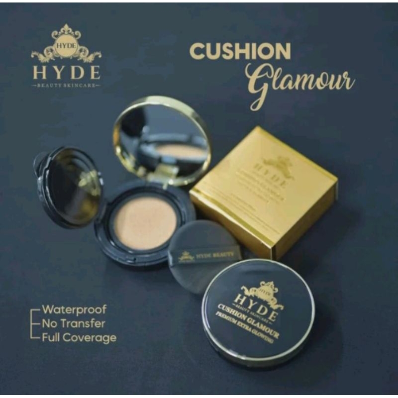 CUSHION GLAMOUR PREMIUM EXTRA GLOWING HYDE BEAUTY SKINCARE