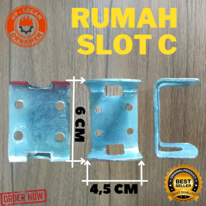 Tukuparty Slot Pagar Bawah Panjang 30 Cm / Grendel Pintu Pagar Panjang 30 Cm / Pintu Henderson /