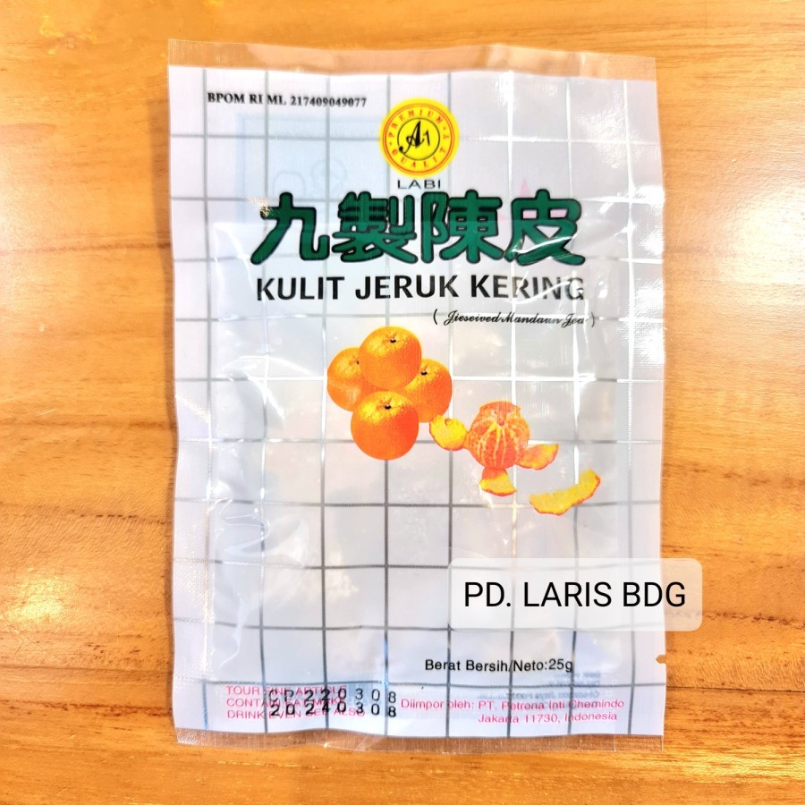 

MANISAN KULIT JERUK KERING CHEN LIANG JI A1 25GR / SNACK JADUL / MANISAN JADUL