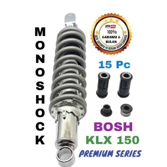 MONOSHOCK KLX 150 DAN BOSH MONOSHOCK KLX 150 SHOCK BELAKANG KAWASAKI KLX 150