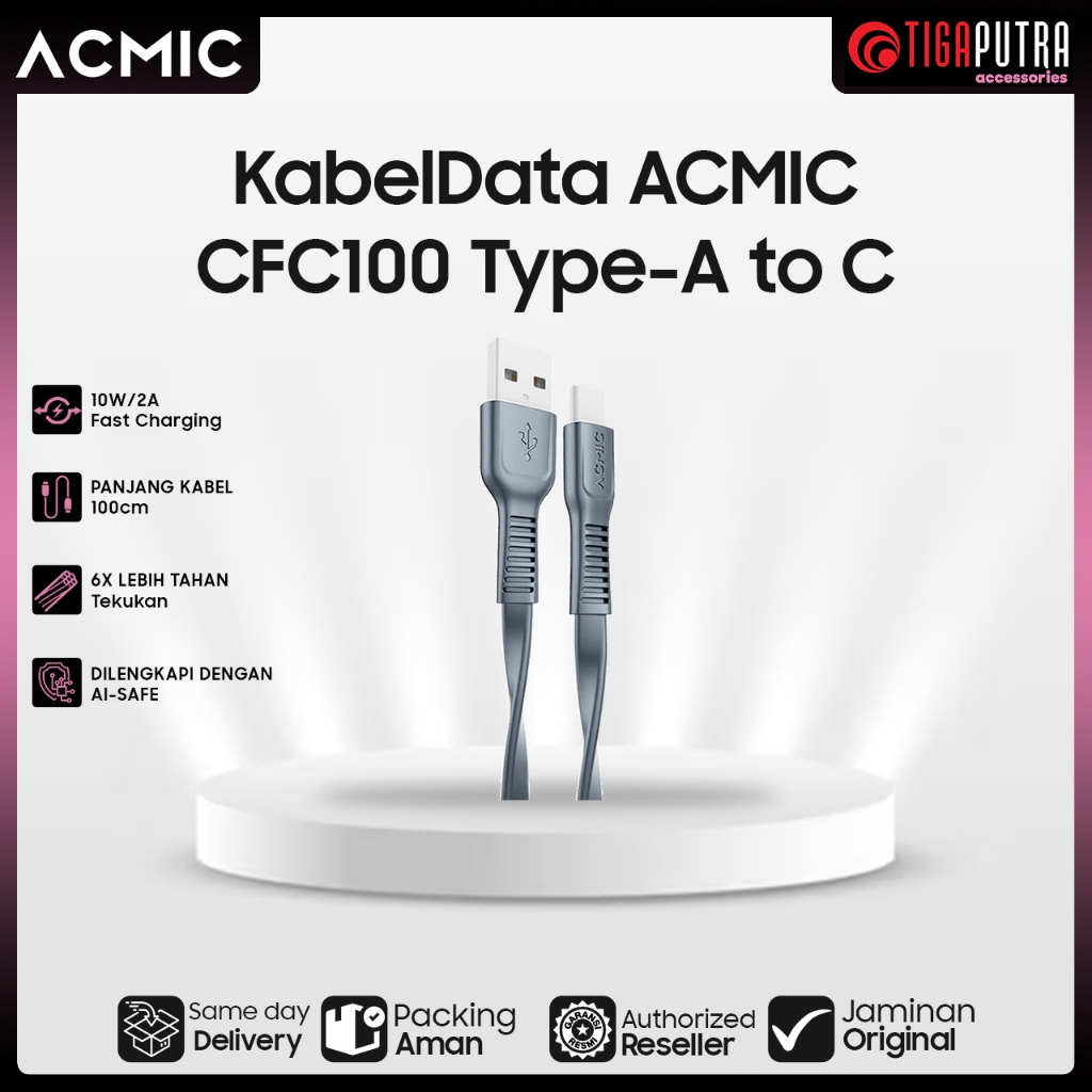 ACMIC Kabel Data (Type C, Micro, Lightning) CFC100 / CFL100 / CFM100