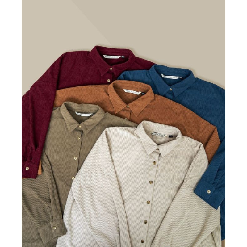 Harlow Corduroy Shanaya Shirt Denara Blouse by Heaven Lights HL