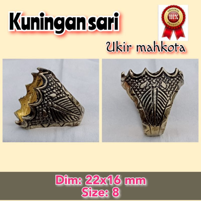 Emban Batu Akik Dan Permata Kuningan Perunggu.05