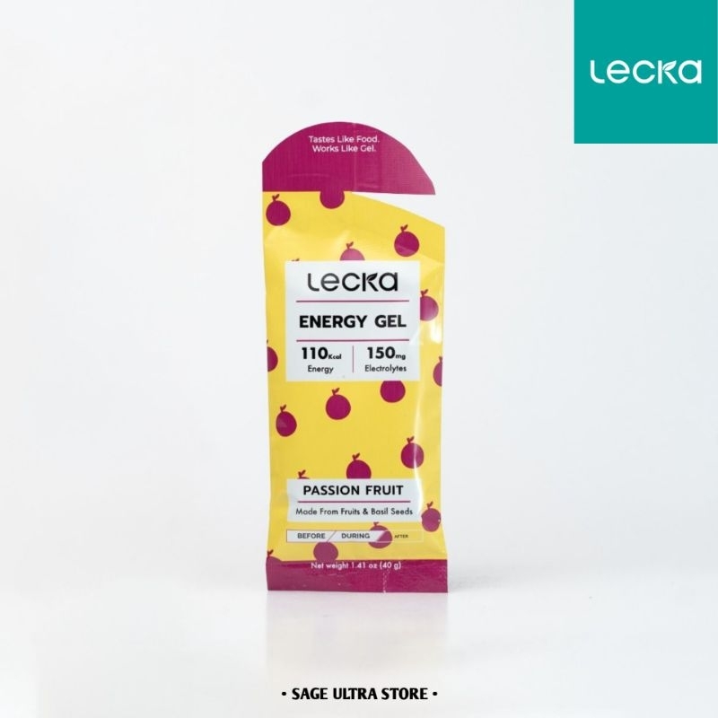 

Lecka Energy Gel - Passion Fruit - Sports Energy Original