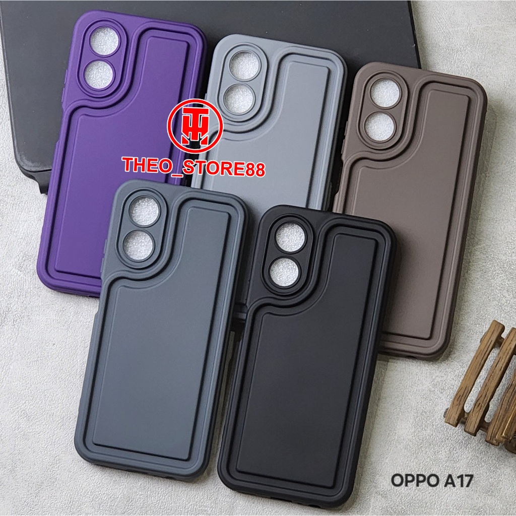 OPPO A17 OPPO A17K CASE MACARON MUGELLO  CASE C01 OPPO A17 OPPO A17K