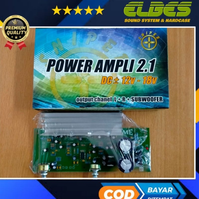 Kit driver power amplifier 2.1
