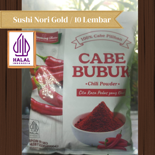 

JAVA SUPER FOOD Cooking Master Cabe Bubuk 500G HALAL / Chili Powder
