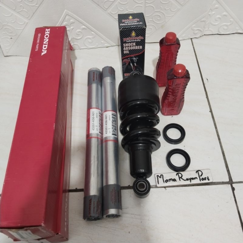 As Shock Depan+Belakang Supra GTR 150 Supra GTR Pipa Shock Depan+Belakang (K56)