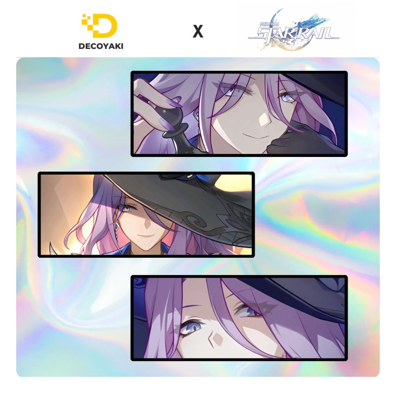

Sticker Slap Hologram Jade Honkai Star Rail, Stiker Hologram Jade Honkai Star Rail