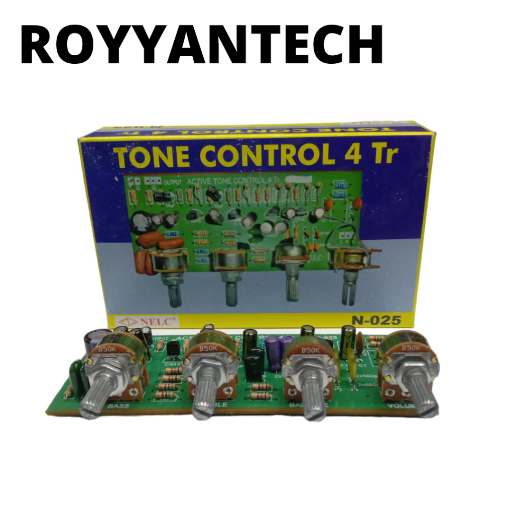 KIT TUN TONE CONTROL N 025 NELC 4 TR POTENSIO