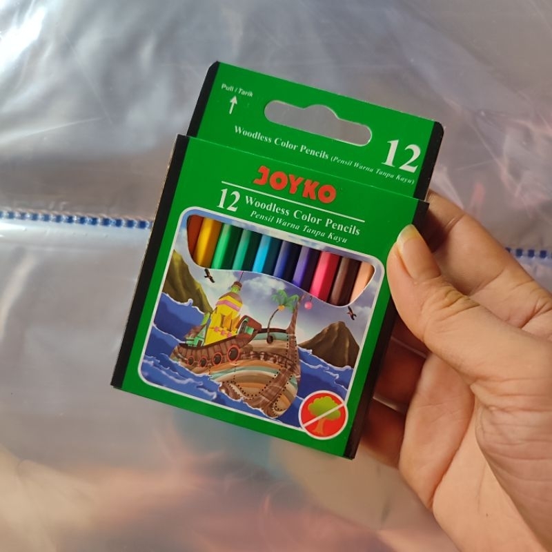 

Pensil Warna Joyko 12 Warna PENDEK
