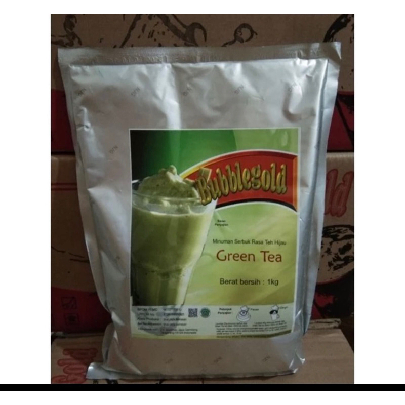 

Bubble Gold Serbuk Minuman Greentea 1 Kg