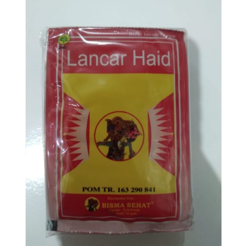 

Jamu Jawa Lancar haid Bisma sehat isi 10 sachet