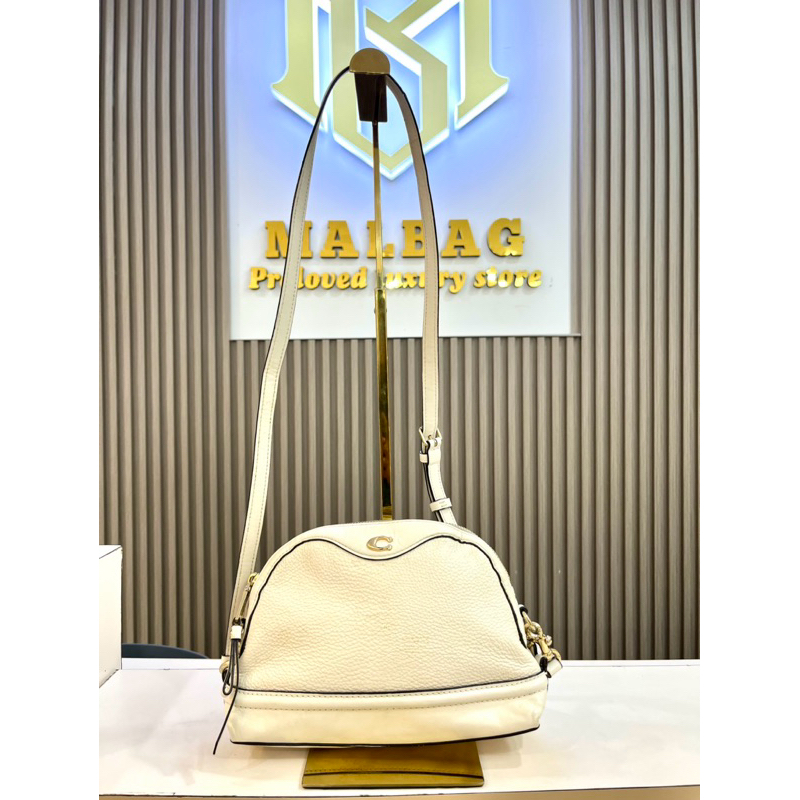 Coach Alma Vintage Leather Tas Wanita