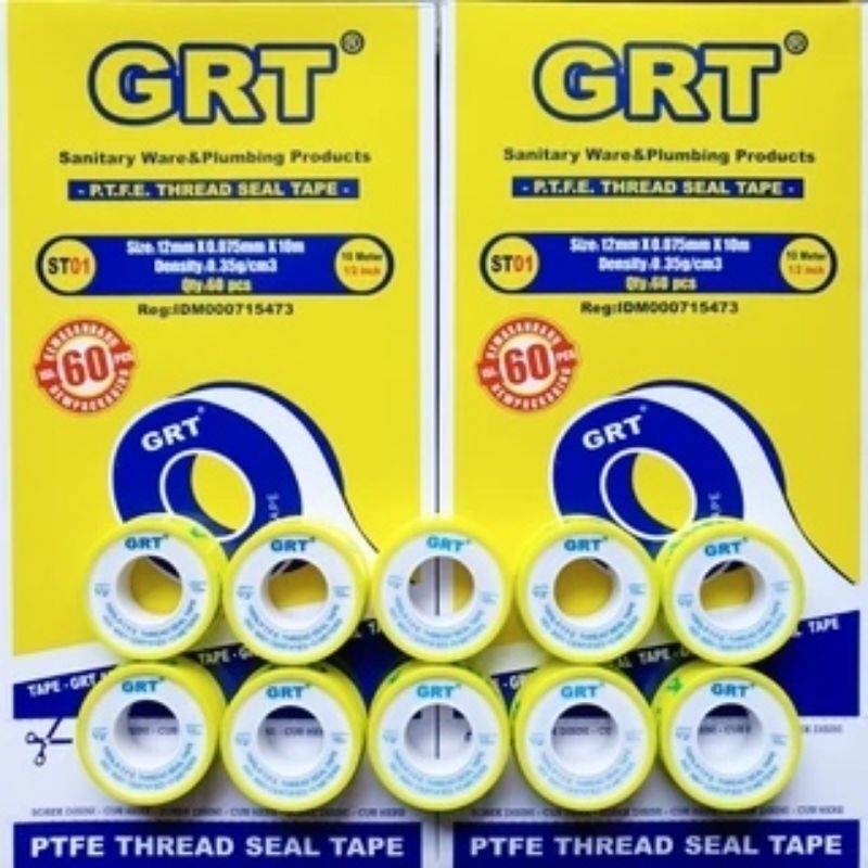 Seal tape GRT/seal tape untuk pipa harga per biji