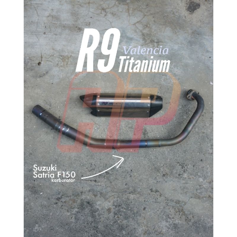 R9 Valencia Titanium Satria FU Karbu