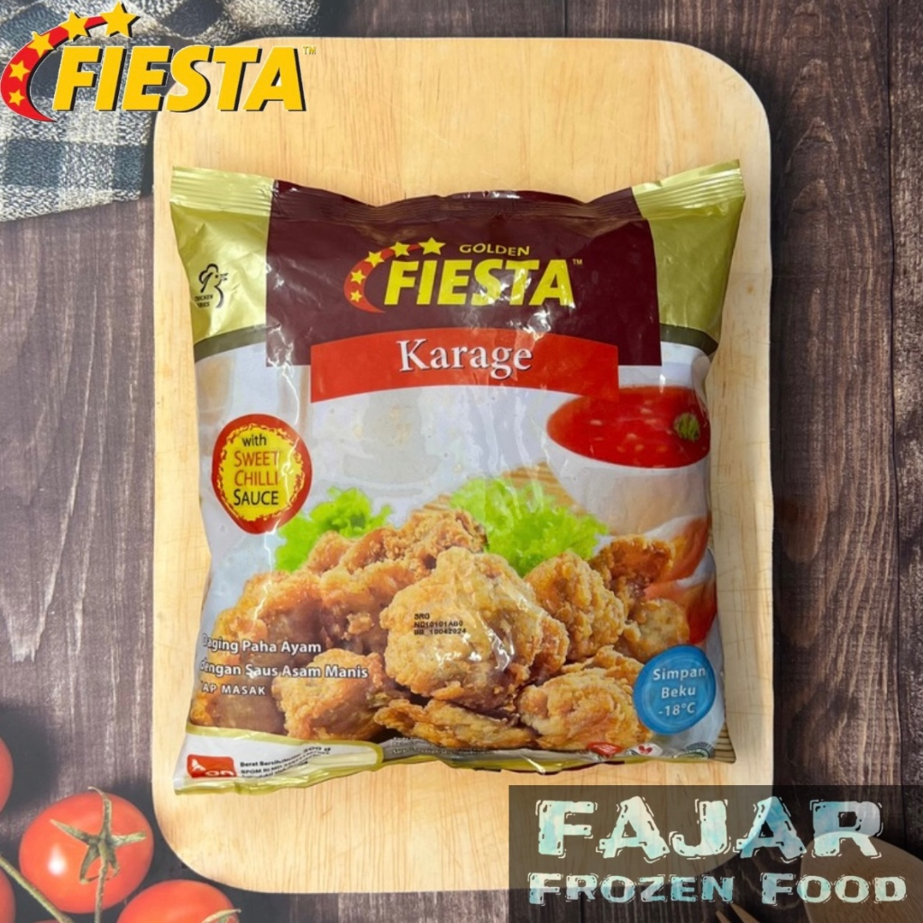 

FIESTA GOLDEN KARAGE 500GR | FIESTA GOLDEN DAGING PAHA AYAM 500GR