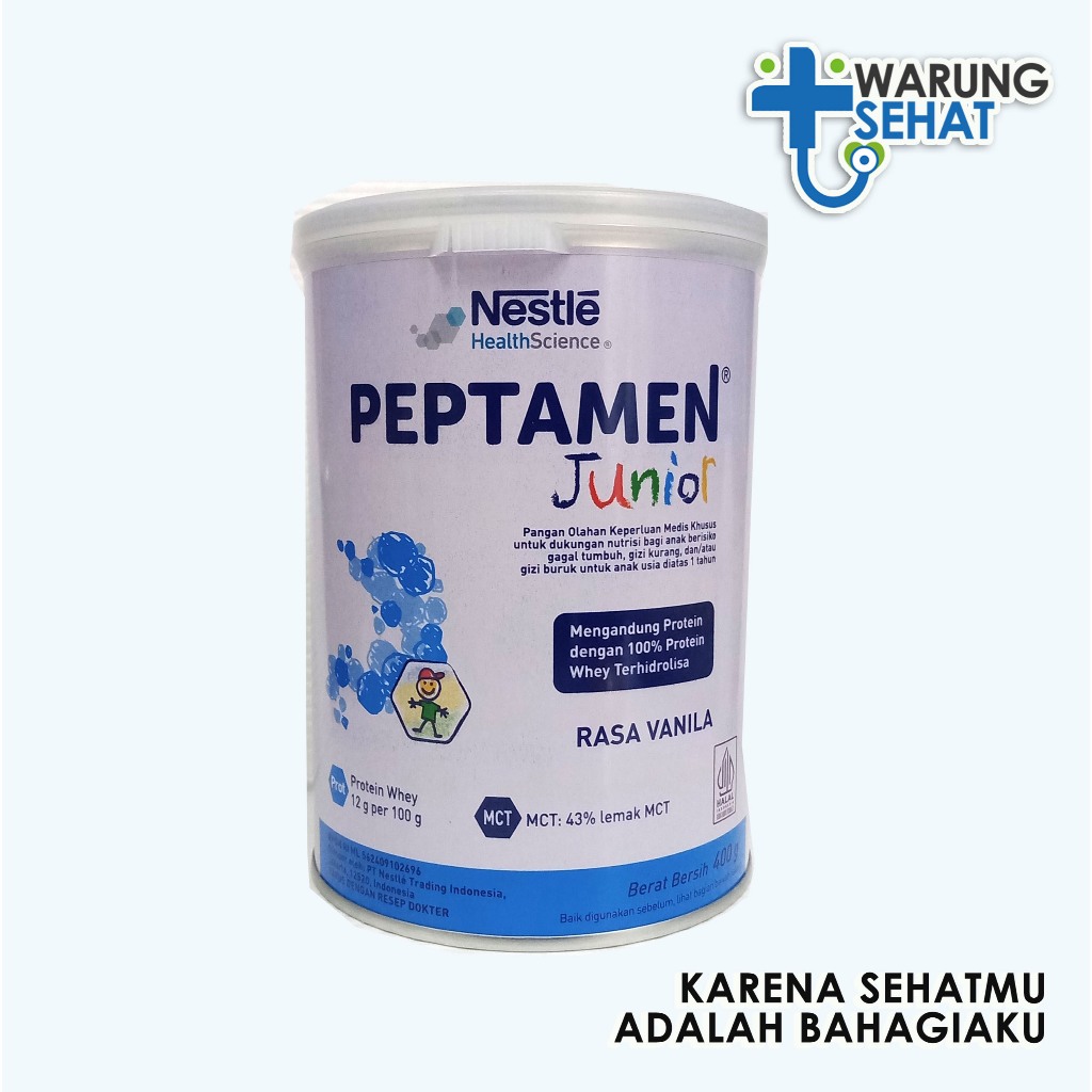 

PEPTAMEN JUNIOR VANILA 400 Gram