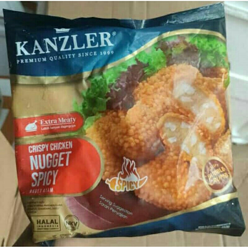 

Kanzler Crispy Chicken Nugget Spicy Termurah / Nugget Ayam Pedas Termurah