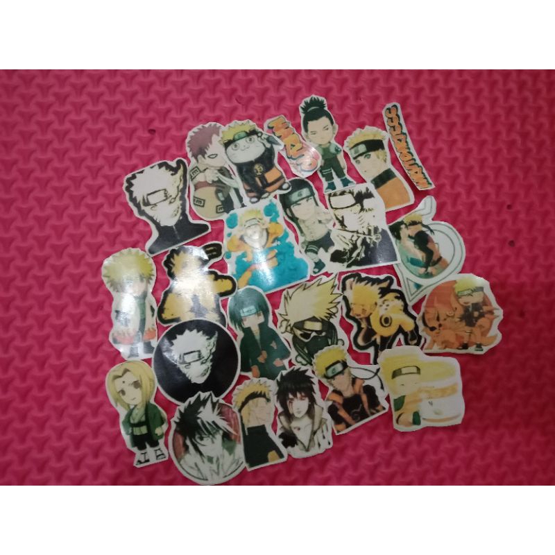 

stiker anime Naruto isi 22pcs