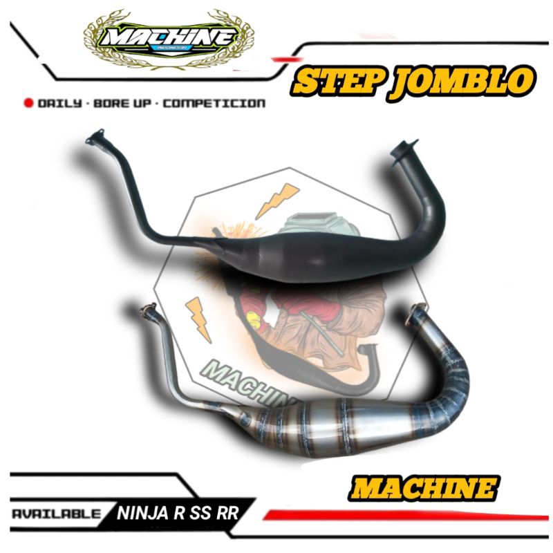 PERUT CHAMBER KNALPOT NINJA R SS RR SUPER COBRA STEP JOMBLO BLACK SERIES ORIGINAL MACHINE BUKAN AHAU