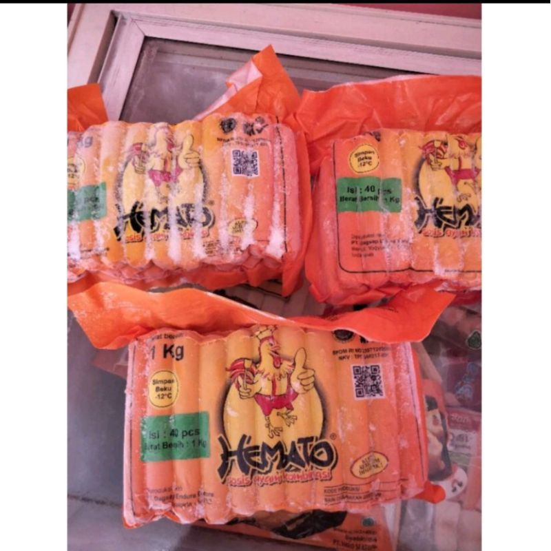 

sosis hemato 1kg isi 40pcs
