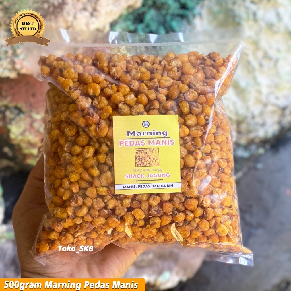 

PRODUCT TERPOPULER 5 Gram Marning Pedas Manis Renyah dan Gurih