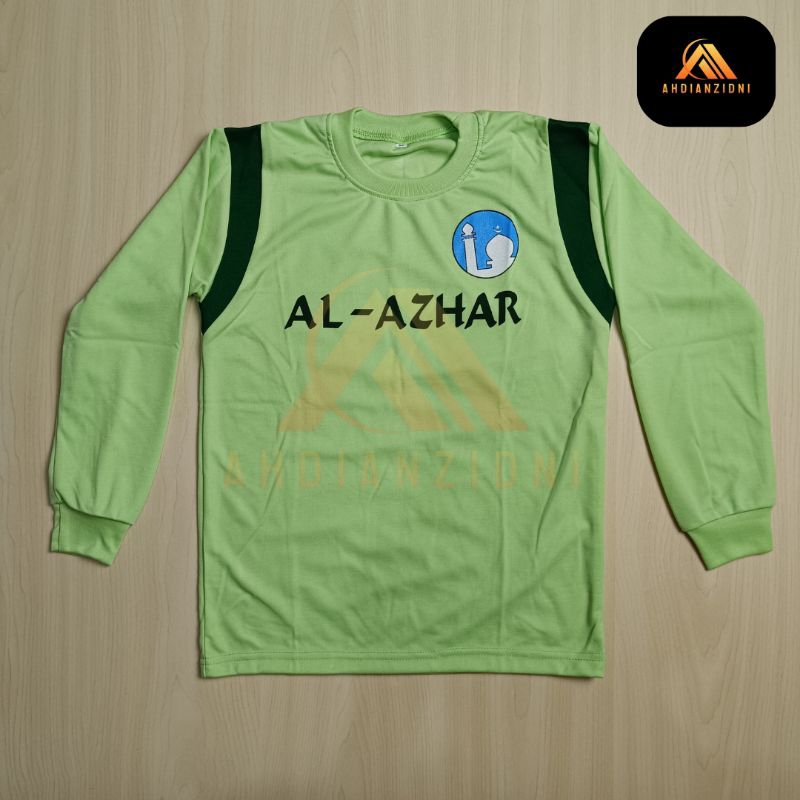 KAOS OLAHRAGA SD AL AZHAR TANGAN PANJANG KAOS OLAHRAGA SD AL AZHAR PUTRI