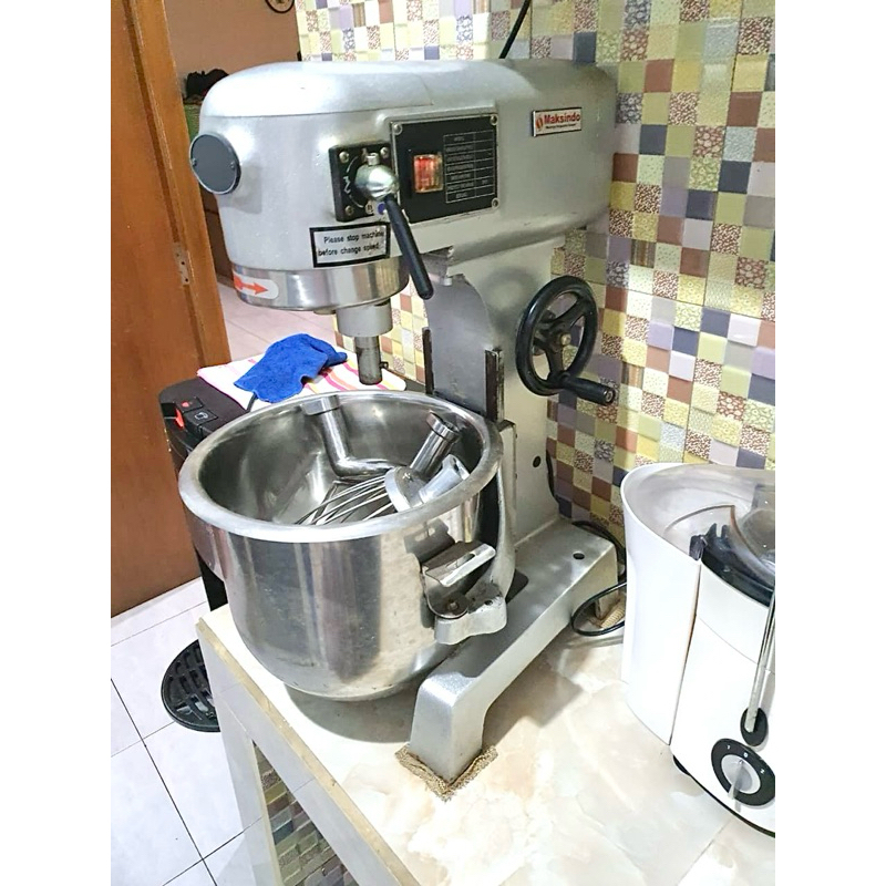 Sale second Mesin Mixer Planetary 10 Liter Stainless Maksindo